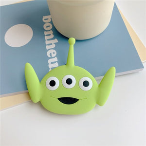 Hot Sell Universal Phone Stand Bracket Expanding Stand stretch grip phone Holder Finger Cute Cartoon Stand for iphone 11 xr