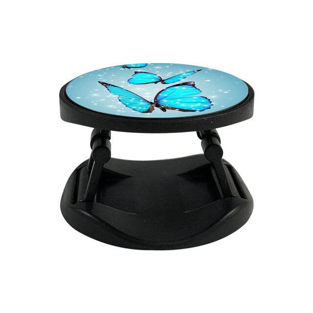 Hot Phone Stand Hand Bracket Popsockets Expanding Stand Stretch Grip Phone Holder Finger Pocket Socket Folded Holder For iPhone