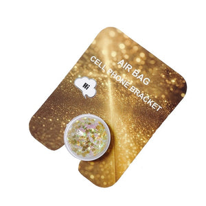 7 Colors Universal Cell Phone Bracket Houder Glitter Quicksand Expanding Grip Ring Holder For iPhone X XS MAX XR 8 7 6 6s Plus